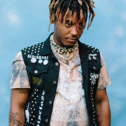 Juice Wrld Denim Vest With Studs